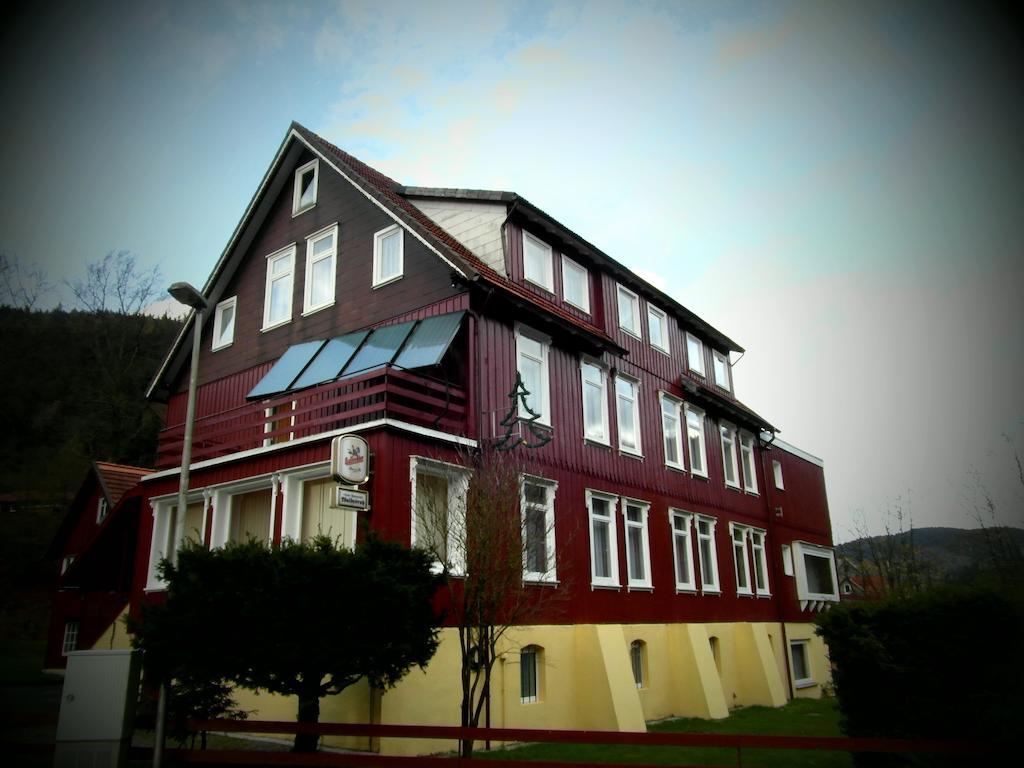 Lautenthal Pension "Am Wald" المظهر الخارجي الصورة